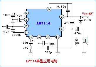 AN7114应用电路