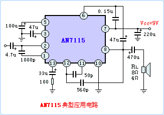 AN7115应用电路