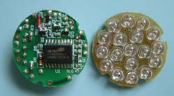 变色灯PCB布局图