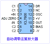 ICL7600引脚图