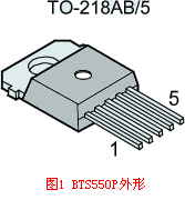 BTS550P外形图