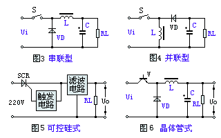 各类开关电源等效原理图
