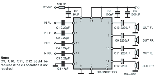 TDA7375Ӧõ·