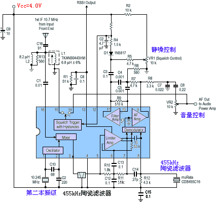 MC3372应用电路